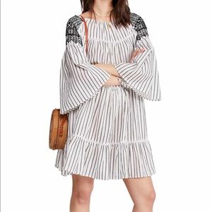 Free People Lola Embroidered Dress